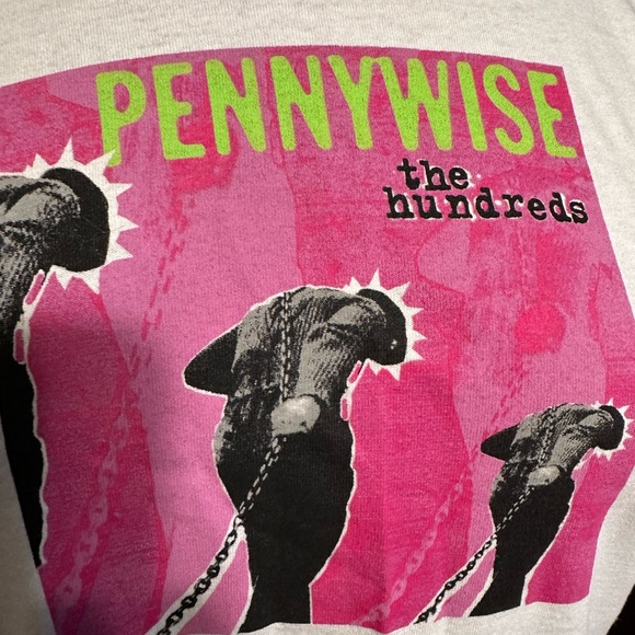 THE HUNDREDS UNISEX REVOLUTION WHITE AND COLOR 100% T-SHIRT SIZE M - Picture 9 of 12